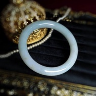 招財•仙氣•圓滿|細糯蒂芬妮baby藍翡灑金|緬甸A貨翡翠圓條手鐲