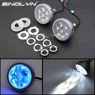 Car LED Lights High Beam LED Projector Lens Demon Devil Eyes DRL H1 H7 9005 9006 LED Lights