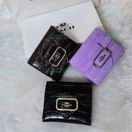 COACH 手袋 銀包 背囊 禮物 263 三個色 鱷魚紋短款錢包 女款黑色21