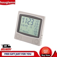 Houglamn HA-4010 Digital Islamic Clock Muslim Gift Alarm Azan Prayer LCD Radio
