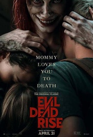 KASET DVD FILM HORROR EVIL DEAD RISE (2023)
