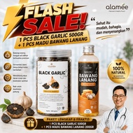 ALAMEE Black Garlic Bundling Package 500g and Garlic Honey FermentedOriginal