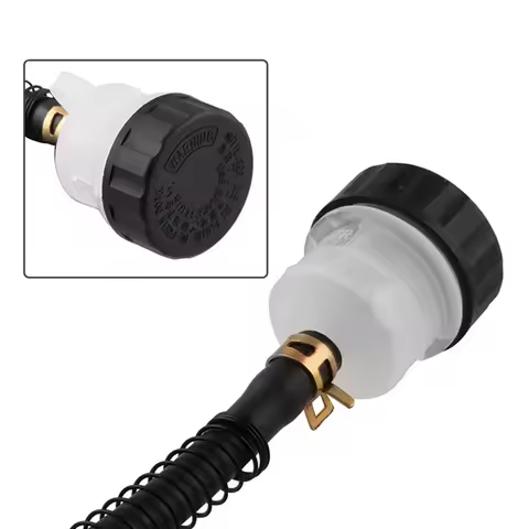Scootor Motorcycle Brake Fluid Reservoir Rear Cylinder for Tank Oil Cup with Pipe for 50CC 70CC 110C