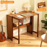 JOY โต๊ะพับ โต๊ะทำงานเก๋ๆ โต๊ะคอมพิวเตอร์ โต๊ะโต๊ะนักเรียน  โต๊ะขนาดเล็กห้องนอนไม้เนื้อแข็ง ท็อปครัว