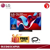 [ Delivered by Seller ] LG 65" inch OLED evo AI C4 4K Smart TV (2024) OLED65C4PSA