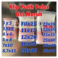 Cetik Medicine Clip Plastic 7x10 8.7x13 10x15 Zipack 10x7 15x10 13x8.7 Ziplock Zipbag