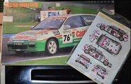 (原裝水貼遺失) Hasegawa 1/24 Castrol Honda Civic EG6 模型 附 酒井法子 水貼 n tamiya fujimi beemax