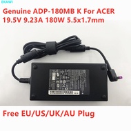 Genuine ADP-180MB K 180W 19.5V 9.23A 5.5x1.7mm A17-180P4A AC Adapter For ACER NITRO AN515-55 Laptop 
