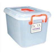 12Lit Toyogo 5pcs Plastic Storage Box Container Box Bekas Plastik Translucent Container Kitchen Clothes Home Office