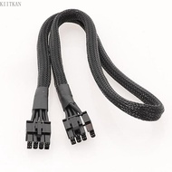 KIIK 8Pin to 8Pin Power Adapter Cable 8Pin to PCIe 8Pin 6+2 Graphics Card PCIExpress Power Adapter