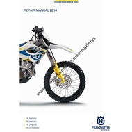 Husqvarna FE250 / FE 250 2014 - 2015 Workshop Repair Service Manual