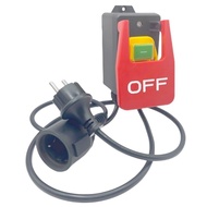 สวิตช์แม่เหล็กไฟฟ้า KJD17B สวิตช์ตัวควบคุมปุ่มกดฉุกเฉิน PA66