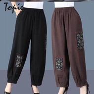 Topie Pants for Women palazzo pants 2023 Cotton and Linen Comfortable Beautiful Women Ladies Long Pants