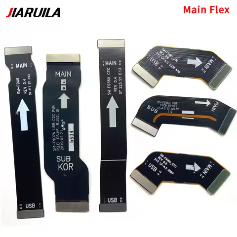 Top Spin Axis Flex Main board Screen LCD Connection For Samsung Z Fold 2 3 4 5 F916 F936 F946 F900 R