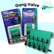 Aquarium Tank Gang Valve Non-Corrosive Air Flow Control 2 Way 3 Way 4 Way 5 Way