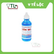 Cồn 90 Độ VP (Xanh) (60ml / Lốc 10 Chai)