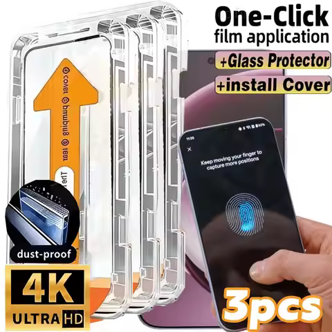 1-3Pcs HD Easy Install Screen Protectors For Samsung S26 Ultra S26 S25 Ultra S25 edge S24 Ultra S23 