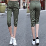 Cropped Pants Women 7-Point 7-Point Women's Girls' Summer Thin Style Korean Version Loose Versatile 