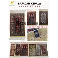 YAKAR Mini Head Thick Turkish Fur Prayer Rug 35x60cm Turkey Two Sides Eid Thick Latest Travel Trendy