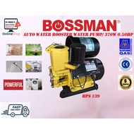BOSSMAN 370W 0.5HP AUTO WATER BOOSTER PUMP ~BPS139 (SUPER VALUE PRODUCT) / 6 MONTHS WARRANTY