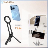 XOITU 1 Set Magnetic Cell Phones Tripod Mount Foldable Portable Phone Holder Stand For Phone 16 15 1