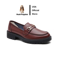 Hush Puppies women shoes Women's casual leather shoes ladies shoes Boat Shoes