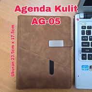 AG-05 Exclusive Leather Agenda | Notebook | NOTEBOOK | Agenda Binder A4