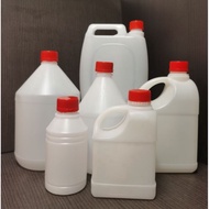 NEW] 4L 3.2L 2L  Liter 500ml Jerry Can, Plastic Bottle, HDPE Container, Water Tank Tong Plastics / E
