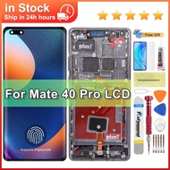 OLED For Huawei mate 40 pro LCD NOH-NX9 NOH-AN00 NOH-AN01 Display Touch Screen Digitizer With Frame 