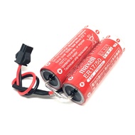 Maxell ER17/50 3.6V 2750mah Robot 2pcs Battery Lithium Thionyl Chloride PLC Batteries Cell Pack ER 1