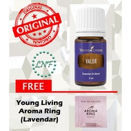 Young Living Valor Essential Oil (5ml) + Free YL Aroma Ring with Lavender EO