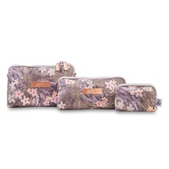 brand new jujube be set in Sakura dusk comes in set of 3 pouches diaper bag