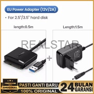 Ugreen Usb 3.0 to SATA III HDD SSD 2.5" / 3.5" Support PC Smart TV Laptop - Usb Sata Ugreen 20611 sa