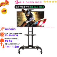 Giá Treo Tivi Di Động NB-AVA-1800 55inch-90inch Mẫu 2023 Bảo hành 1 năm - Gia Dụng Bo Bi