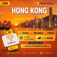 Hong Kong Esim BIG DATA | FC Roaming | Hong Kong | 3-30 GB