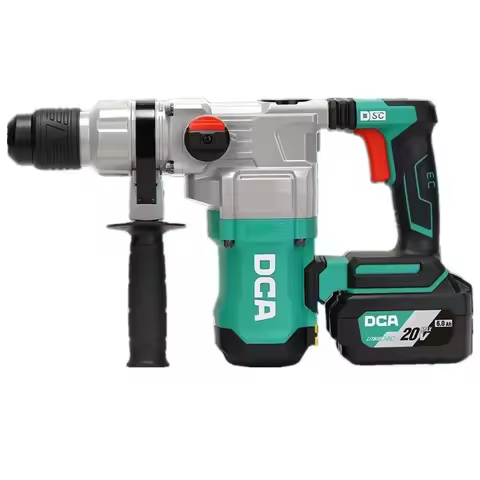 20V Lithium DCA Industrial Hammer Drill High-Power Electric Brushless Impact Drill Brush Dual-Purpos