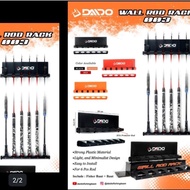 Daido brand wall Rod Holder, wall Rod display