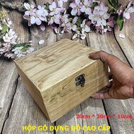 Hộp Gỗ Đựng Quà cao cấp plywood 20x20x10cm – Hộp Gỗ Đựng Đồ - Hộp Gỗ Đựng Trang Sức – Hộp Gỗ Quà Tặn