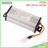 ERDIANS Dc 36V 48V 60V 72V đến 12V 10 15 20A 180W DC chuyển đổi điện máy biến áp