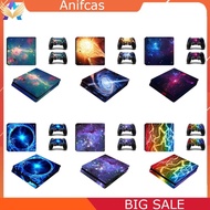 Anifcas Skin Stickers for PS4 PS 4 Slim Console 2 Controller Decal