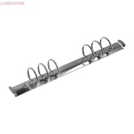 LUXELIVING Spiral Rings Binder Clip Diary A5 A6 A7 File Folder Clip Metal File Folder Refillable