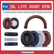 Tempestade Suitable for JBL LIVE 500BT 500BTNC Earphone Case Headphone Protective Case Leather Earmuffs Ear Cushion Head Beam Protective Case Accessories