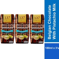 137 Degrees Pistachio Milk Double Belgian Chocolate 180ml x 3s