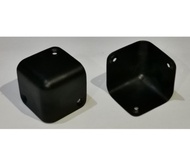 besi siku pojok corner HITAM SBB3 polos hardcase hard case siku L speaker samping besar box speaker