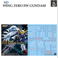[COPY GHOST]  SD05 MGSD WING ZERO EW GUNDAM WATER SLIDE DECAL