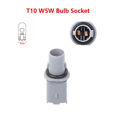 1 x Car Signal Light Socket T10 W5W Bulb Holder For Peugeot 206 207 307 Citroen C2 Elysee Accessorie