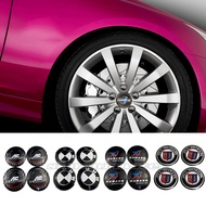 4PCS 56mm Car Wheel Center Emblem Hub Caps Stickers for BMW AC ALPINA HAMANN HARTGE E60 E90