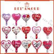 10 Inch Printed I Love You Foil Balloon Foil Belon For Belon Bouquet Balloon