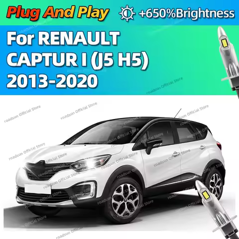 2/4Pcs 160W LED Headlight Bulbs CSP Chips H1 6000K Car Lights 12V For RENAULT CAPTUR I J5 H5 2013-20