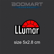 Llumar embossed RESIN STICKER